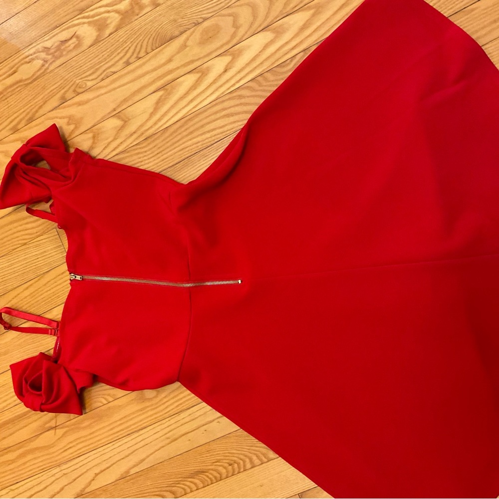 Red Short Dress - Picture 2 of 3